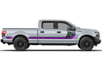 Ford F150 Side Stripe Graphics (2015-2018) HAVOC Purple - RacerX Customs
