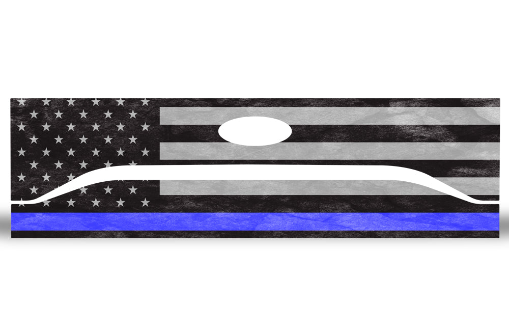Ford F150 Full Tailgate Graphics (2015-2018) THIN BLUE LINE - RacerX Customs