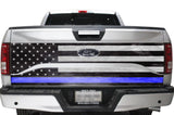 Ford F150 Full Tailgate Graphics (2015-2018) THIN BLUE LINE - RacerX Customs