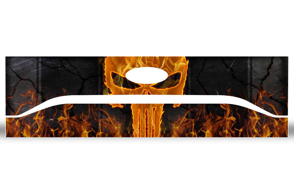 Ford F150 Full Tailgate Graphics (2015-2018) SKULL FIRE - RacerX Customs