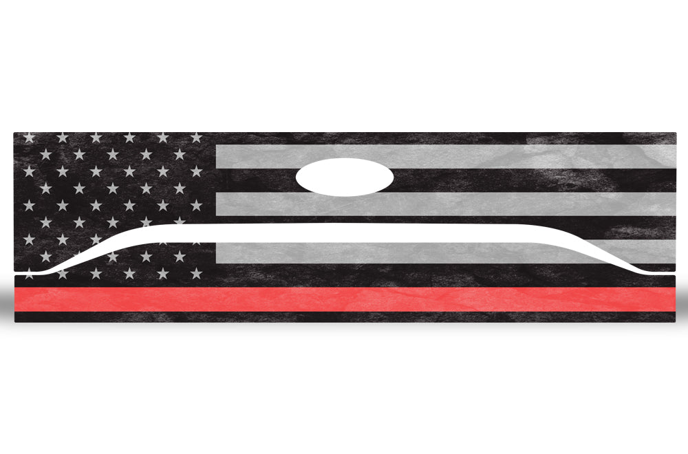Ford F150 Full Tailgate Graphics (2015-2018) THIN RED LINE - RacerX Customs