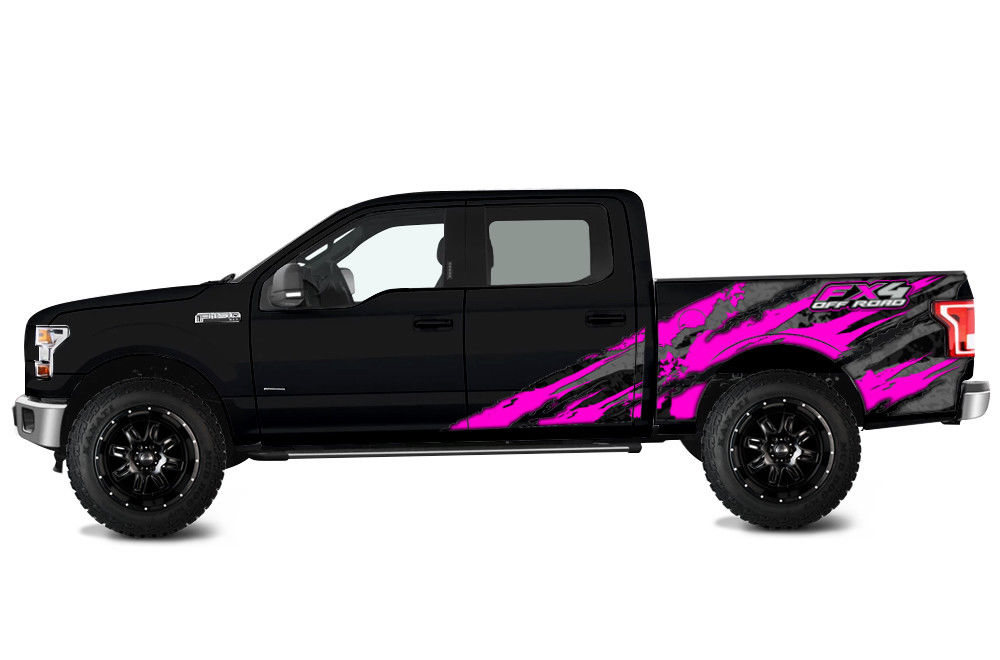 Ford F150 FX4 Graphics-Wrap (2015-2018) - RacerX Customs