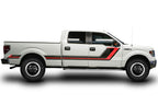 Ford F150 CrewCab 5.5 Vinyl Stripes (2009-2014) Rally Stripes #1 - RacerX Customs