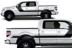 Ford F150 SuperCrew 5.5 Vinyl Stripes (2009-2014) Rally Stripes #2 - RacerX Customs
