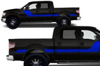 Ford F150 SuperCrew 5.5 Vinyl Stripes (2009-2014) Rally Stripes #2 - RacerX Customs