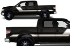 Ford F150 SuperCrew 5.5 Vinyl Stripes (2009-2014) Rally Stripes #2 - RacerX Customs