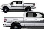 Ford F150 SuperCrew 5.5 Vinyl Stripes (2009-2014) Rally Stripes #3 - RacerX Customs