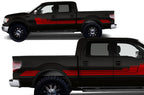 Ford F150 SuperCrew 5.5 Vinyl Stripes (2009-2014) Rally Stripes #3 - RacerX Customs
