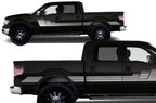 Ford F150 SuperCrew 5.5 Vinyl Stripes (2009-2014) Rally Stripes #3 - RacerX Customs