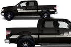 Ford F150 SuperCrew 5.5 Vinyl Stripes (2009-2014) Rally Stripes #3 - RacerX Customs
