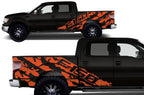 Ford F150 SuperCrew 5.5 Wrap (2009-2014) Vinyl - F150-Shred - RacerX Customs