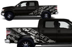 Ford F150 SuperCrew 5.5 Wrap (2009-2014) Vinyl - F150-Shred - RacerX Customs