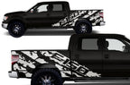 Ford F150 SuperCrew 5.5 Wrap (2009-2014) Vinyl - F150-Shred - RacerX Customs