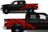 Ford F150 SuperCrew 5.5 Wrap (2009-2014) Vinyl - Shred - RacerX Customs