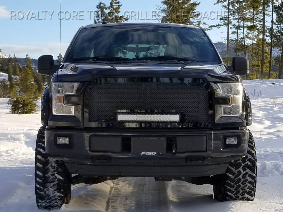 Ford F150 Custom Grille with LED Bar (2015-2017) RC1X - RacerX Customs