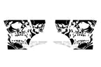 Ford F250 Quarter-Panel Vinyl Wrap (1999-2006) Double-Skull - RacerX Customs