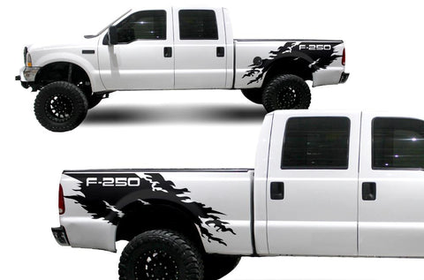 DIY Solutions Body Decal Kit – For Ford F250 1994-1997 – Bed Mounted – 67419SM