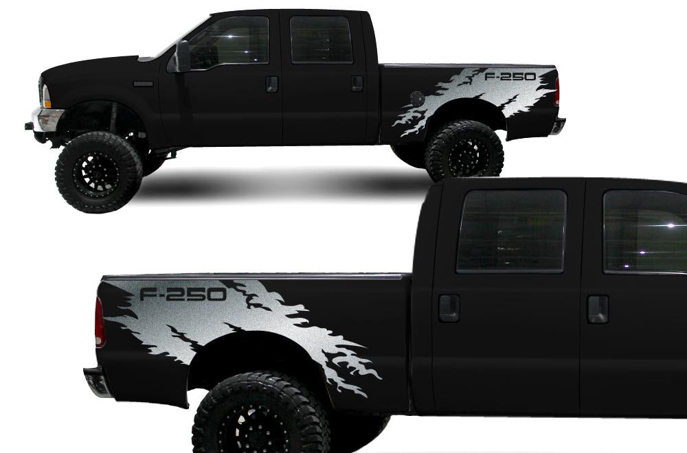 Ford F250 Vinyl Wrap Kit (1999-2006) - RacerX Customs