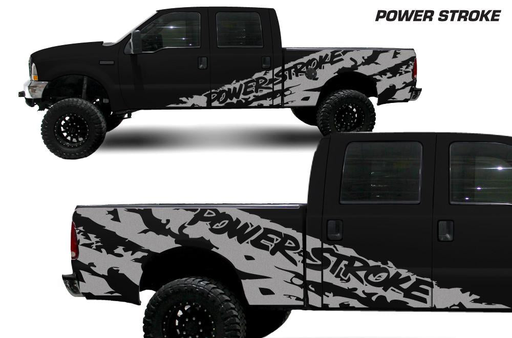 Ford F250-F350 Powerstroke Vinyl Wrap Kit (1999-2006) - RacerX Customs