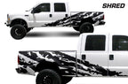 Ford F250-F350 Vinyl Wrap Kit (1999-2006) Shred - RacerX Customs