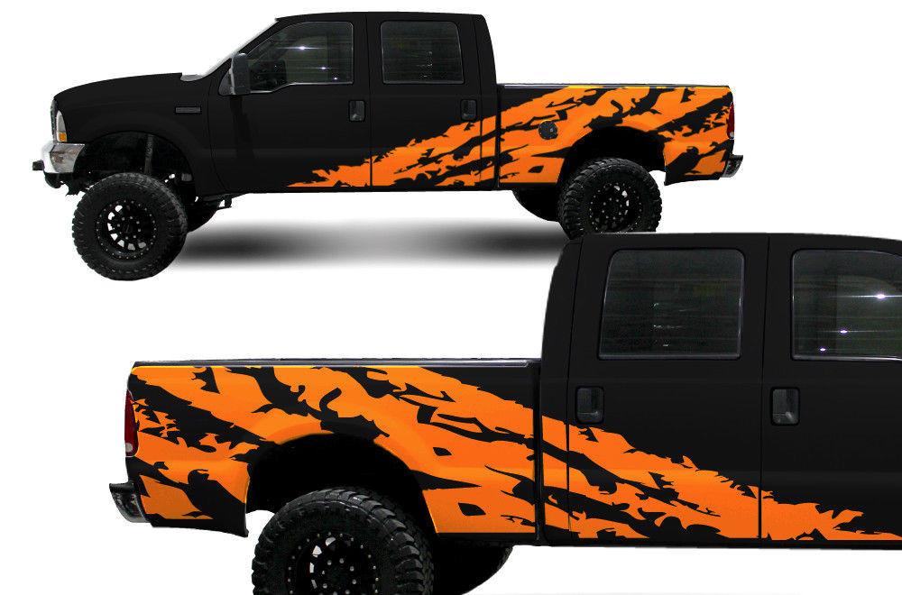 Ford F250-F350 Vinyl Wrap Kit (1999-2006) Shred - RacerX Customs