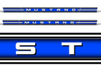 Ford Mustang Rocker Panel Graphics (2005-2009) RACE - RacerX Customs