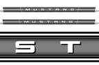 Ford Mustang Rocker Panel Graphics (2005-2009) RACE - RacerX Customs