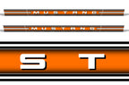 Ford Mustang Rocker Panel Graphics (2005-2009) RACE - RacerX Customs