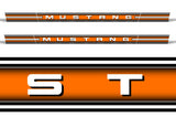 Ford Mustang Rocker Panel Graphics (2005-2009) RACE - RacerX Customs