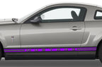 Ford Mustang Rocker Panel Graphics (2005-2009) RACE - RacerX Customs
