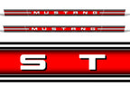 Ford Mustang Rocker Panel Graphics (2005-2009) RACE - RacerX Customs