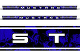 Ford Mustang Rocker Panel Graphics (2005-2009) SKULLS - RacerX Customs