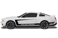 Ford Mustang Vinyl Side-Stripe Kit (2010-2014) "Mustang" Stripes - RacerX Customs