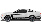 Ford Mustang Vinyl Side-Stripe Kit (2010-2014) "Mustang" Stripes - RacerX Customs