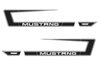 Ford Mustang Vinyl Side-Stripe Kit (2010-2014) "Mustang" Stripes - RacerX Customs