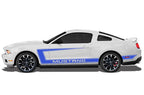 Ford Mustang Vinyl Side-Stripe Kit (2010-2014) "Mustang" Stripes - RacerX Customs