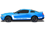 Ford Mustang Vinyl Side-Stripe Kit (2010-2014) "Mustang" Stripes - RacerX Customs