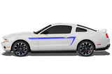 Ford Mustang Vinyl Side-Stripe Kit (2010-2014) Accent Stripes - RacerX Customs