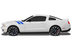 Ford Mustang Vinyl Hash Stripes (2010-2014) - RacerX Customs