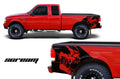 Ford Ranger Quarter Panel Vinyl Wrap (1998-2000) Scream - RacerX Customs