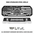 Steel Grille for Ford Raptor SVT ('17-'20) - LIBERTY OR DEATH