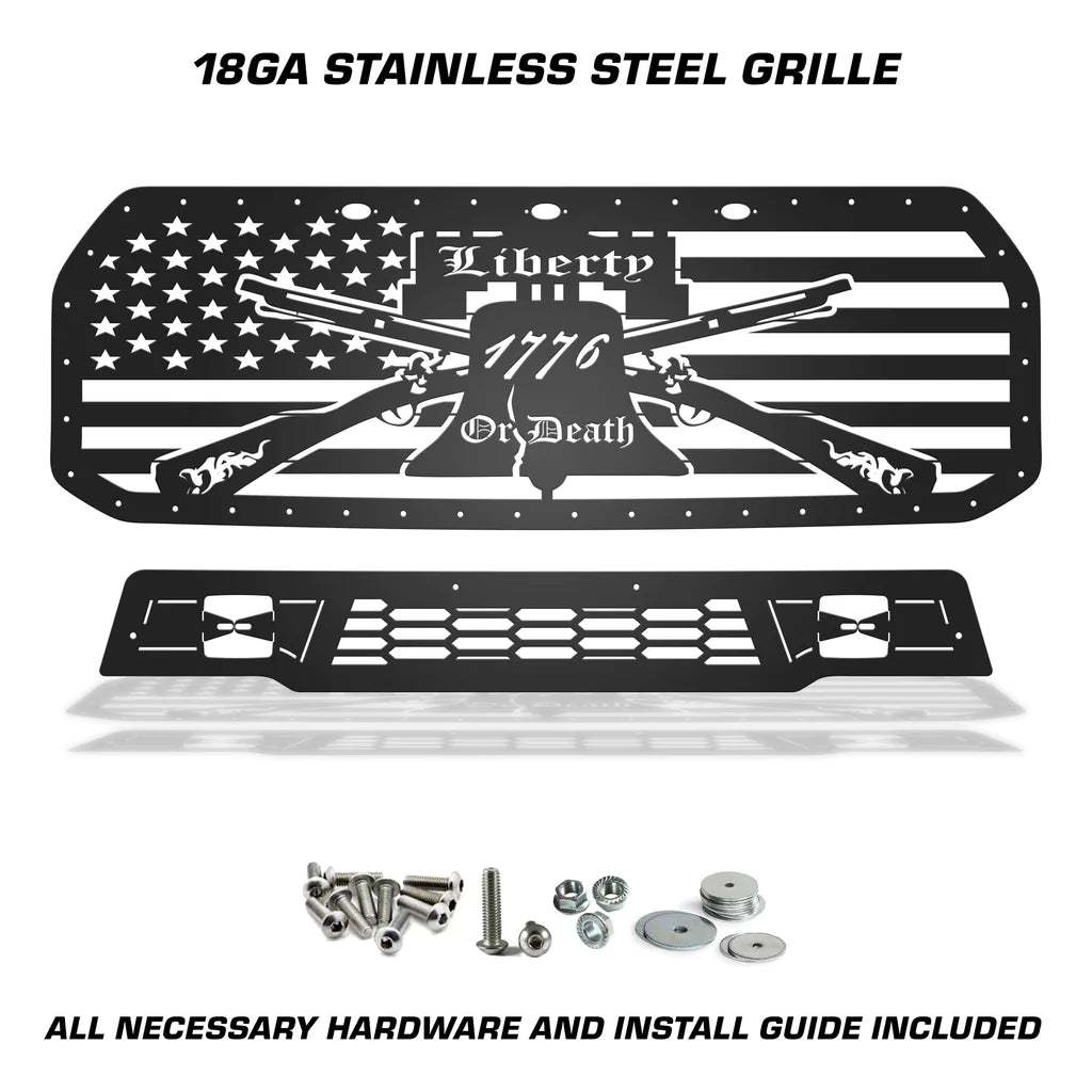 Steel Grille for Ford Raptor SVT ('17-'20) - LIBERTY OR DEATH