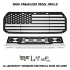 Steel Grille for Ford Raptor SVT ('17-'20) - American Flag