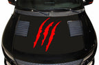 Ford Raptor Hood Wrap (2010-2014) Vinyl - Slashes - RacerX Customs