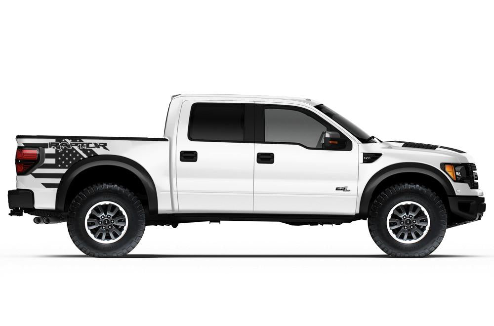 Ford Raptor Quarter Panel Wrap (2010-2014) Raptor-USA - RacerX Customs