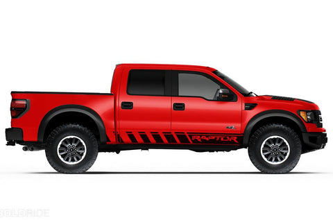 Ford F150 Raptor Rocker-Panel Vinyl Graphics – RacerX Customs
