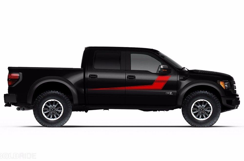 Ford Raptor Vinyl Side Stripes (2010-2014) - RacerX Customs