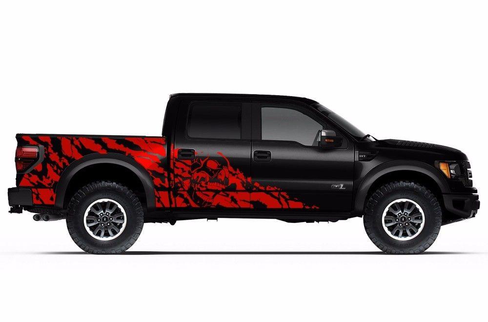 Ford Raptor Vinyl Wrap (2010-2014) Nightmare - RacerX Customs