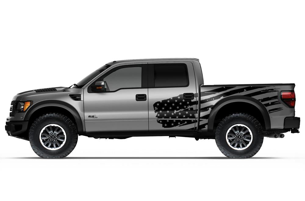 Ford Raptor Side Vinyl Graphics - USA – RacerX Customs