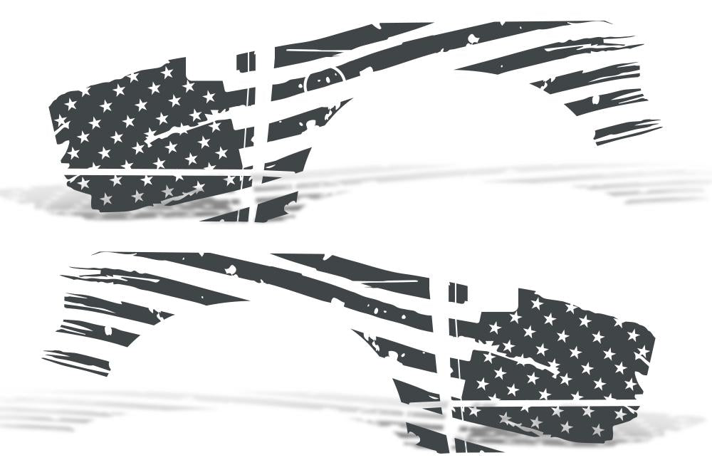Ford Raptor Vinyl Wrap (2010-2014) American Flag - RacerX Customs